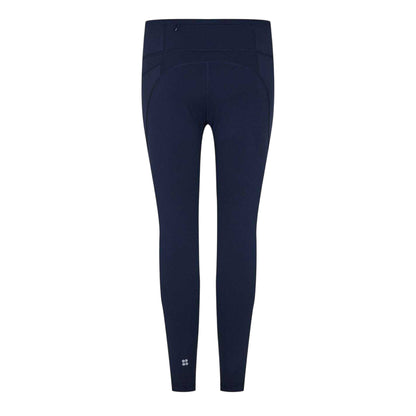 Navy - Front - Sweaty Betty Womens-Ladies 7-8 Leggings