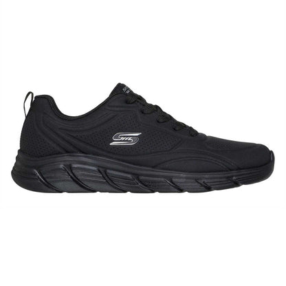Black - Front - Skechers Womens-Ladies Bobs B Flex Low Trainers