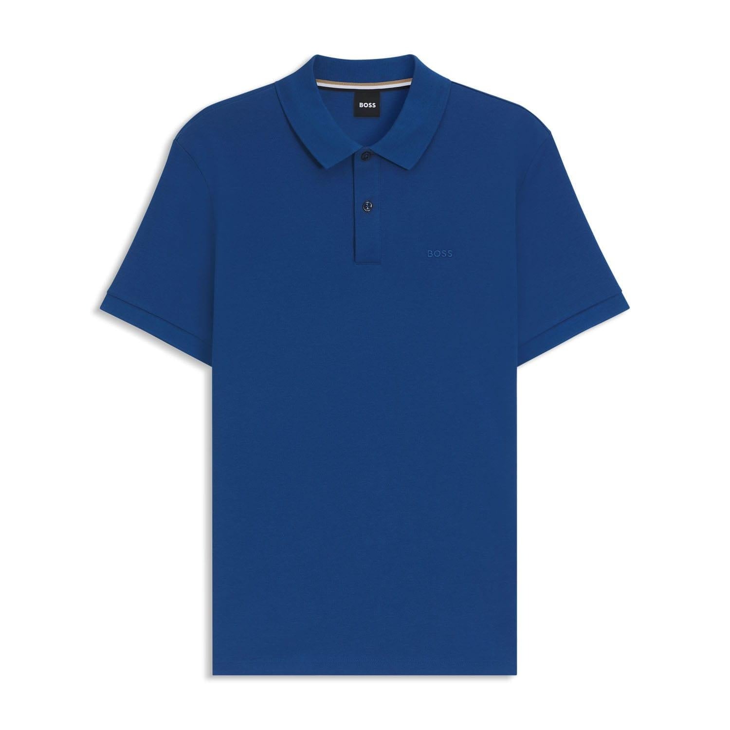 Royal Blue - Lifestyle - Boss Mens Pallas Regular Polo Shirt