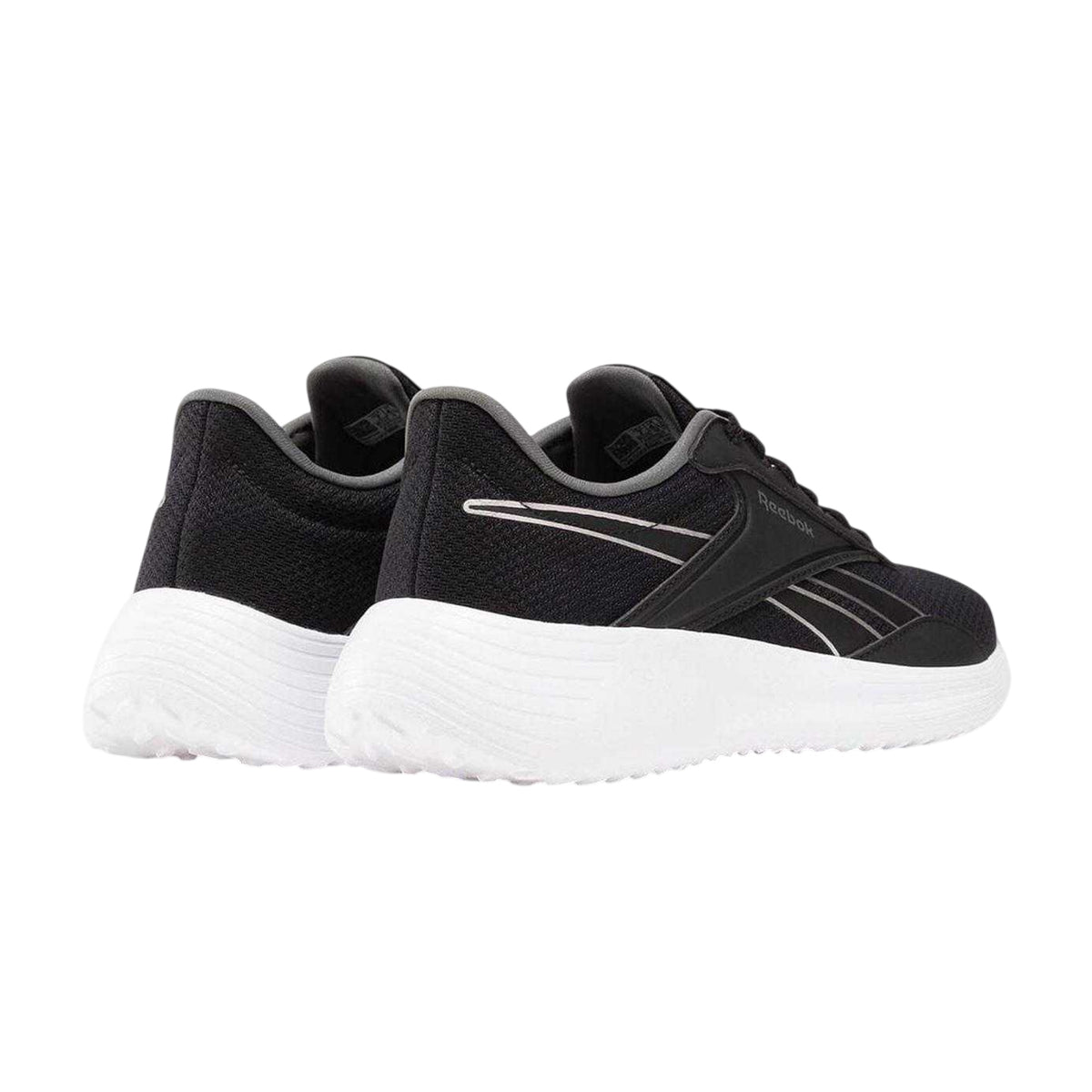 Black-White - Back - Reebok Mens Lite 4 Running Shoes