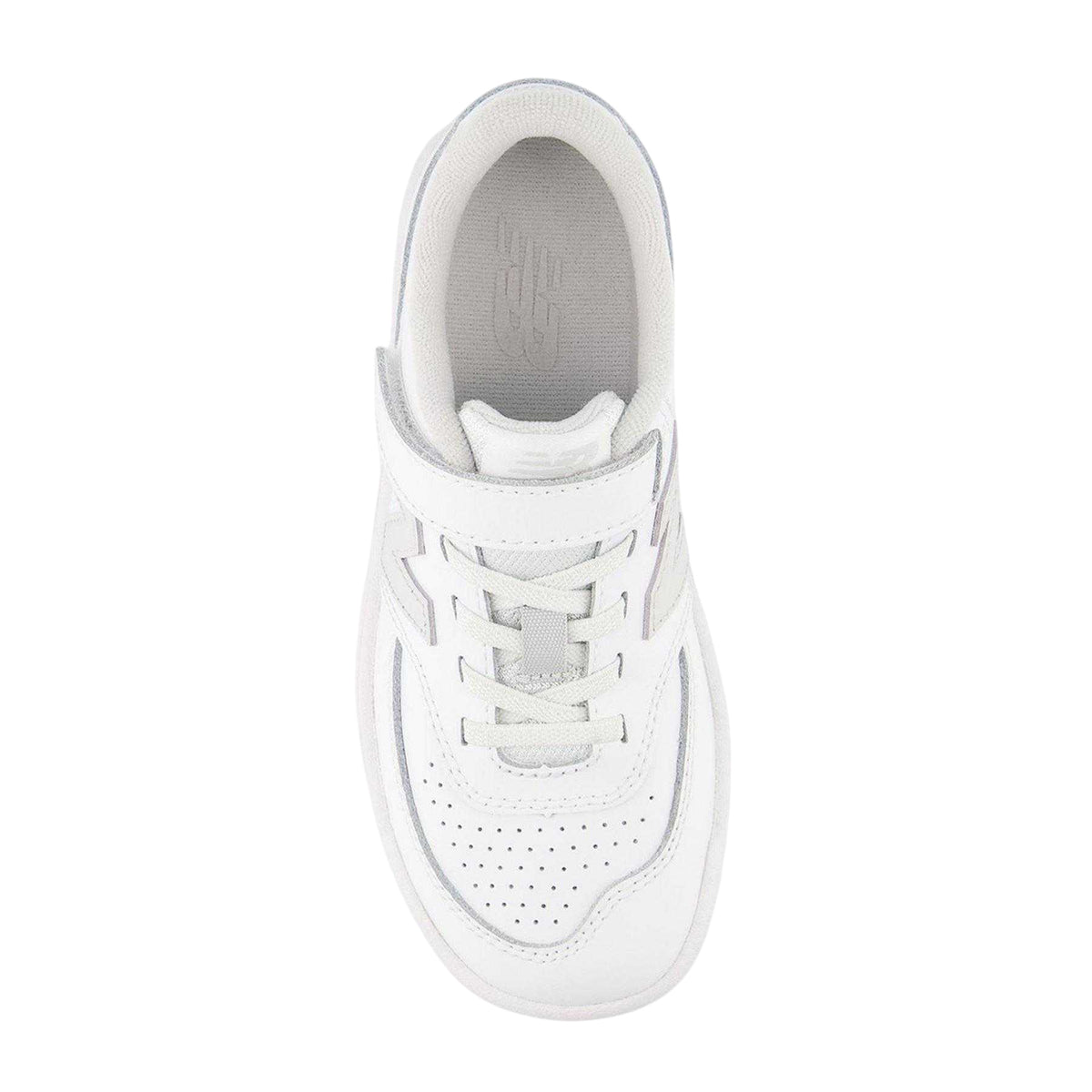 White - Back - New Balance Boys B80 Trainers