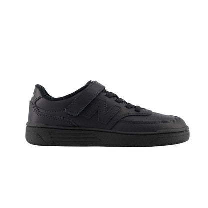 Triple Black - Front - New Balance Boys B80 Trainers