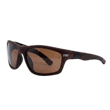 Chocolate-Black - Front - Storm Mens Sport Sunglasses