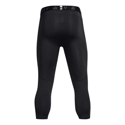 Black - Back - Under Armour Mens Curry Leggings