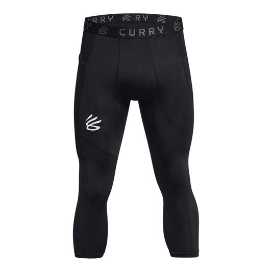 Black - Front - Under Armour Mens Curry Leggings