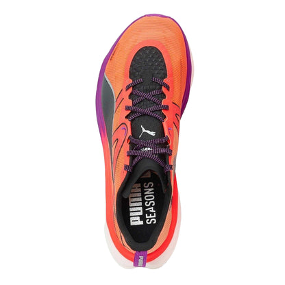 Glowing Red - Side - Puma Mens Deviate Nitro Elite Running Shoes