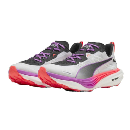 White-Purple-Red-Black - Pack Shot - Puma Mens Deviate Nitro Elite Running Shoes