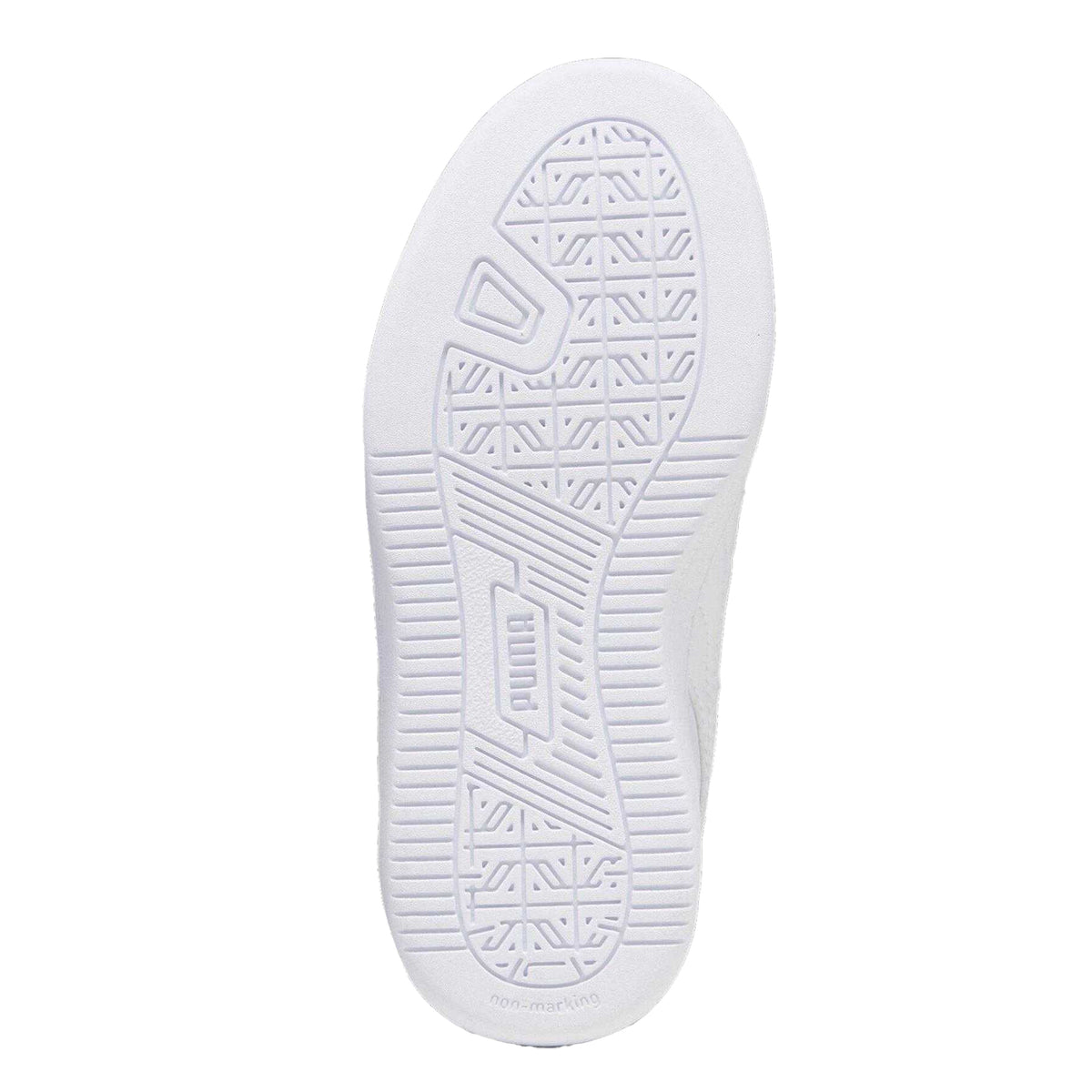 White - Lifestyle - Puma Childrens-Kids Caven 2.0 Logo Trainers