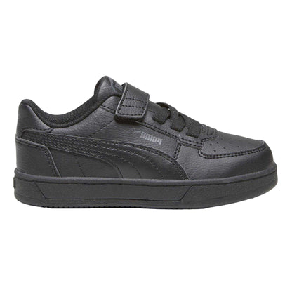 Black - Back - Puma Childrens-Kids Caven 2.0 Logo Trainers