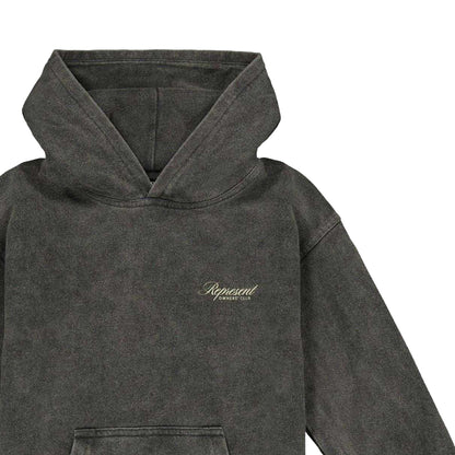 Vintage Grey - Side - Represent Childrens-Kids Owners Club Relaxed Fit Hoodie