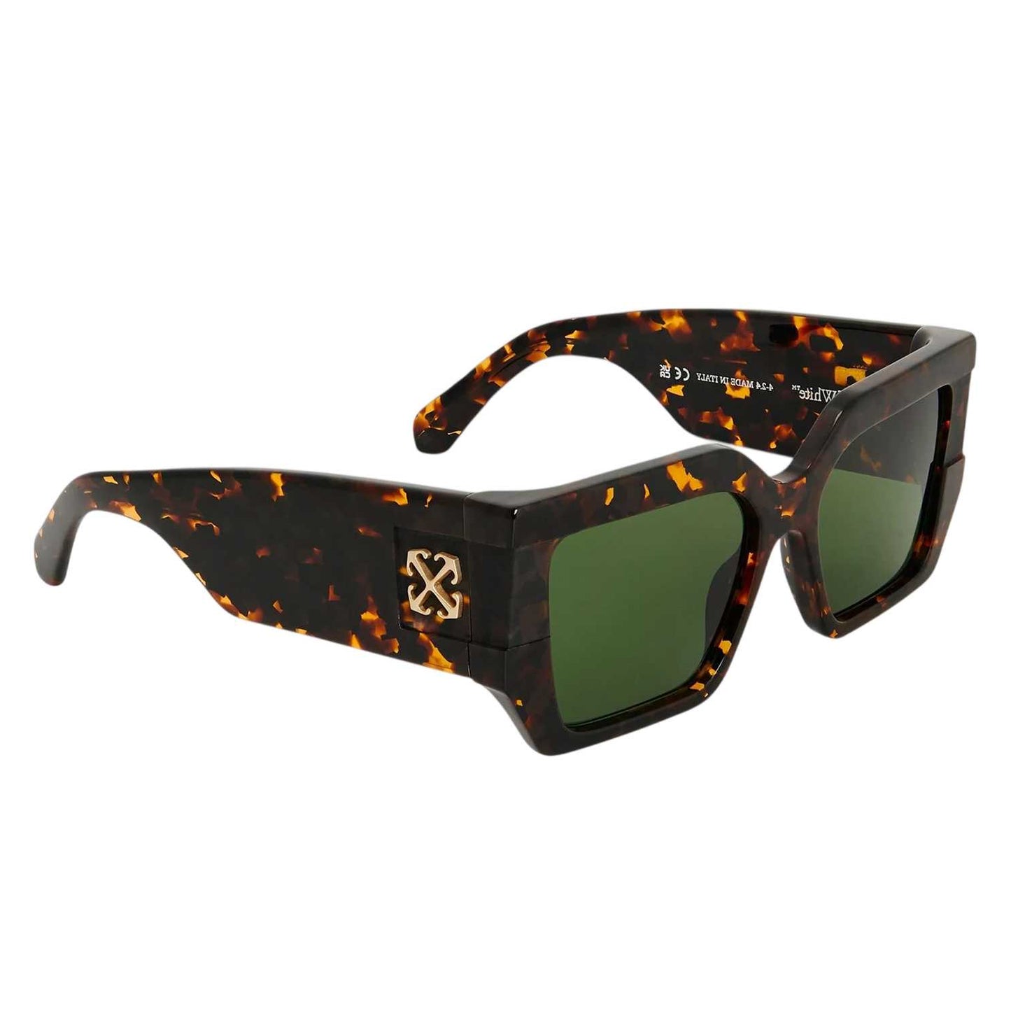 Beige-Brown - Back - Off White Unisex Adult Off Dover Square Sunglasses