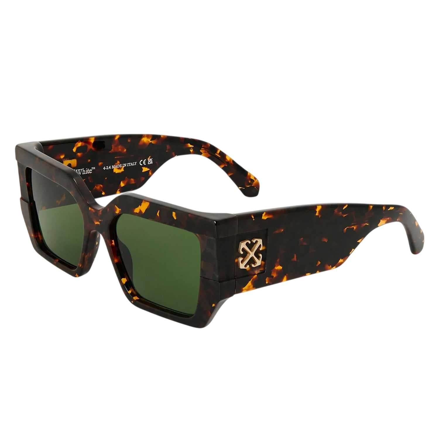 Beige-Brown - Front - Off White Unisex Adult Off Dover Square Sunglasses