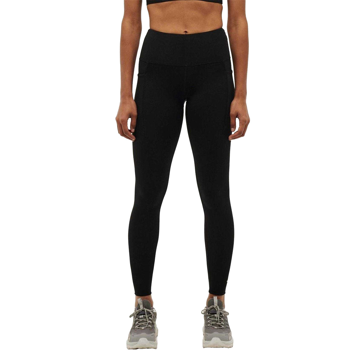 Black - Front - PE Nation Womens-Ladies Recalibrate Leggings