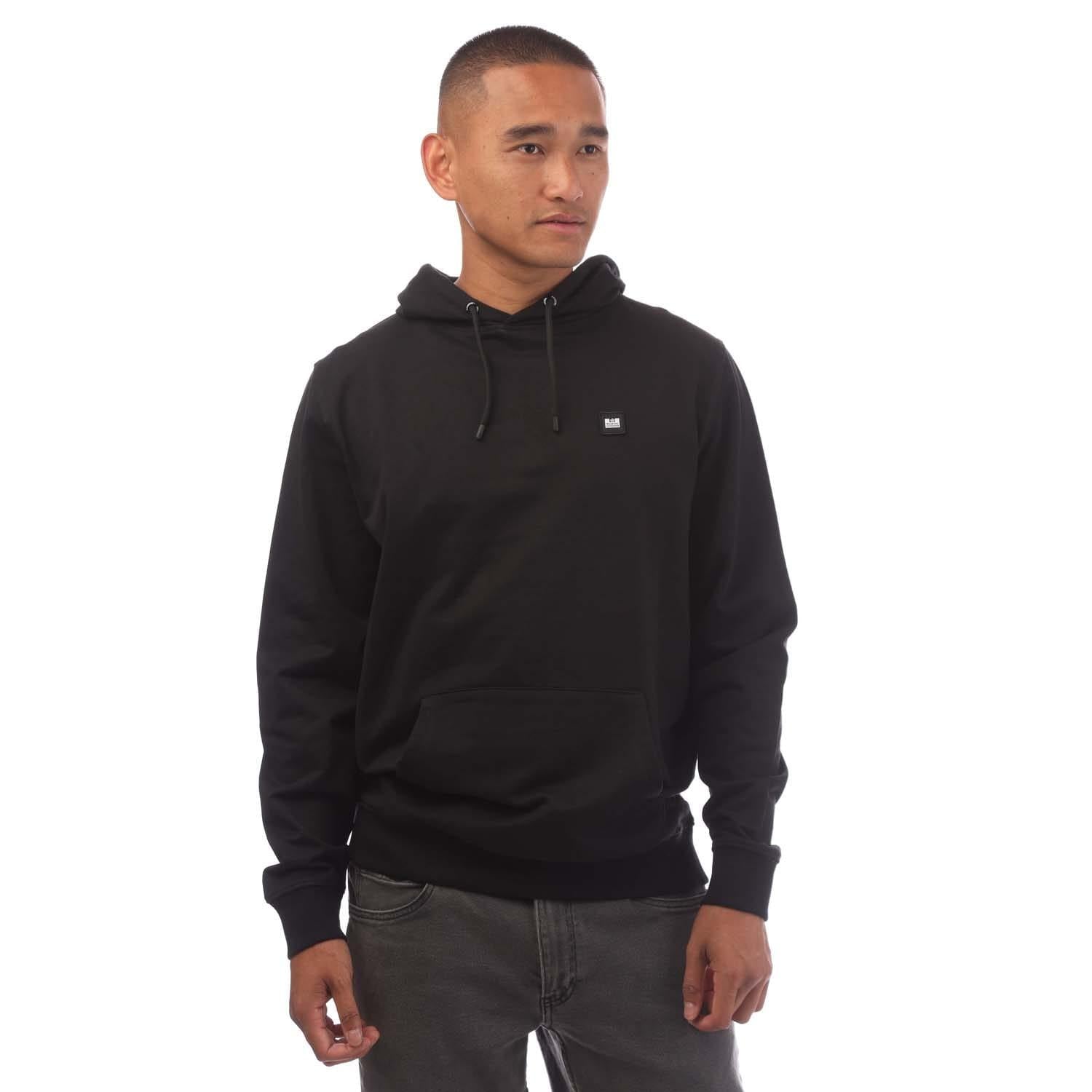 Black - Front - Weekend Offender Mens Sirocco Hoodie