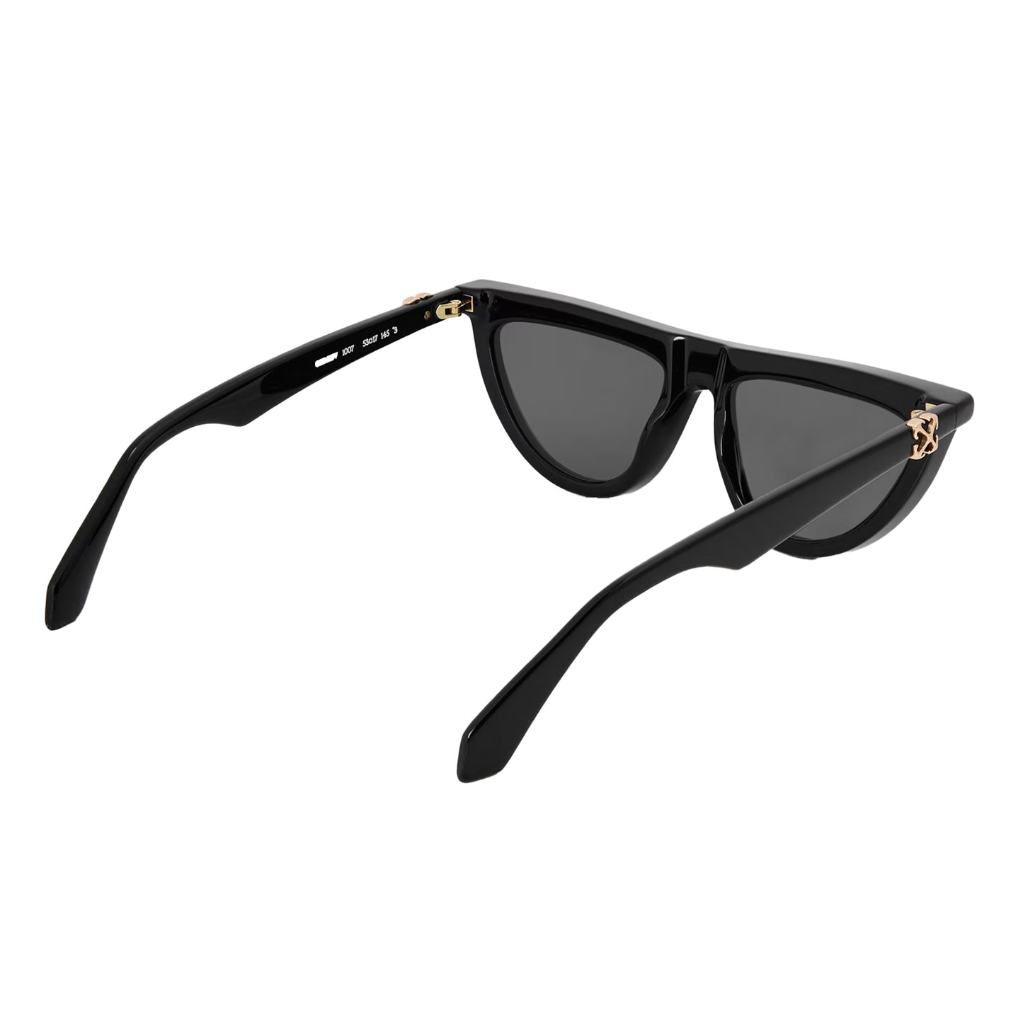 Black-Grey - Back - Off White Off Jasper Cat Eye Sunglasses