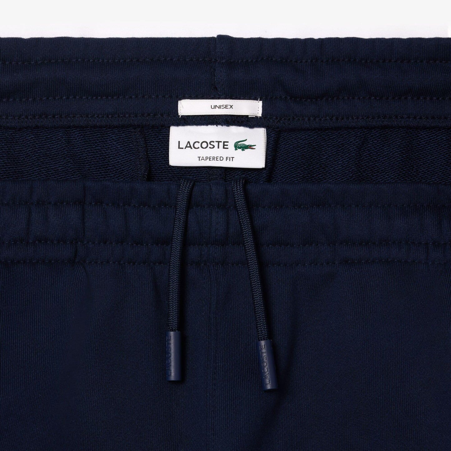 Blue - Close up - Lacoste Unisex Adult Tapered Leg Jogging Bottoms
