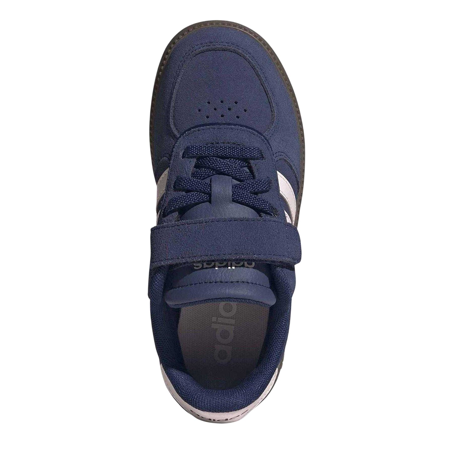 Blue-Pink - Lifestyle - Adidas Childrens-Kids BRS Suede Trainers