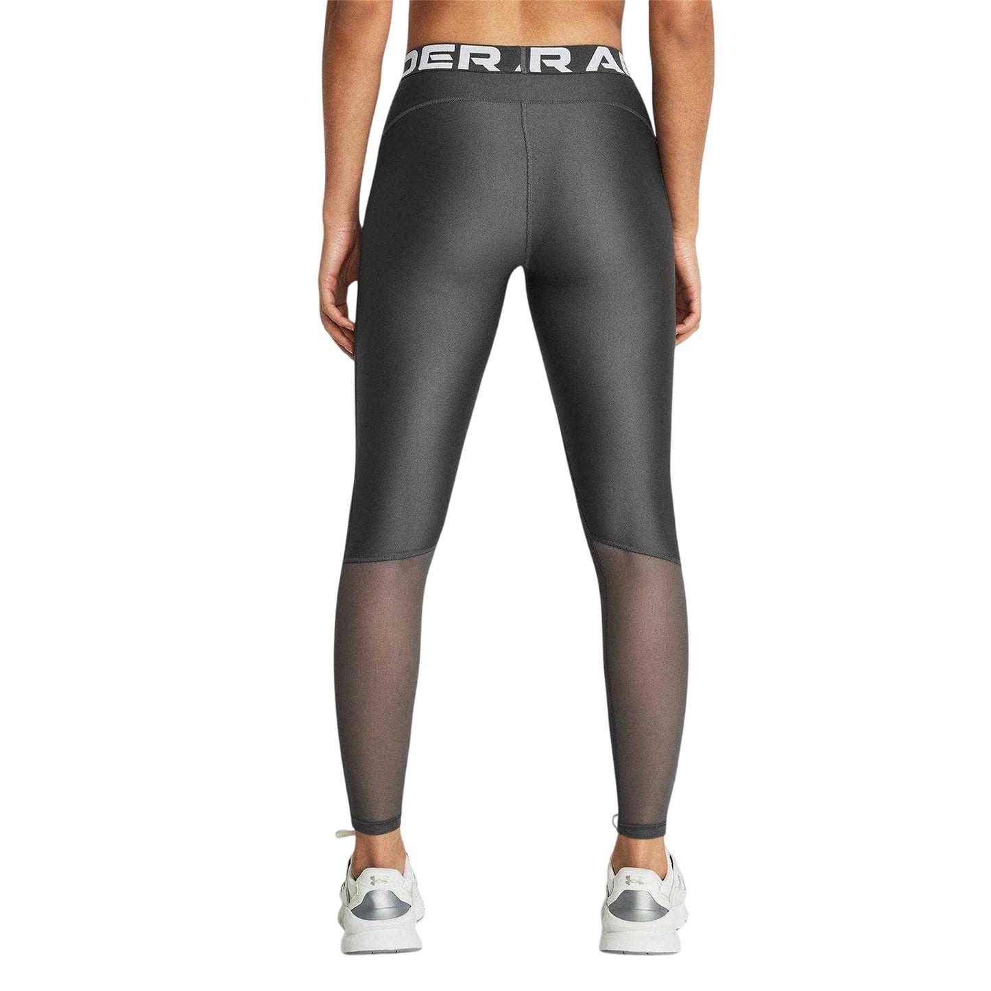 Grey - Lifestyle - Under Armour Womens-Ladies HeatGear Leggings