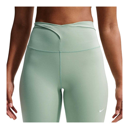 Stem Green - Side - Nike Womens-Ladies One 7-8 Gym Leggings