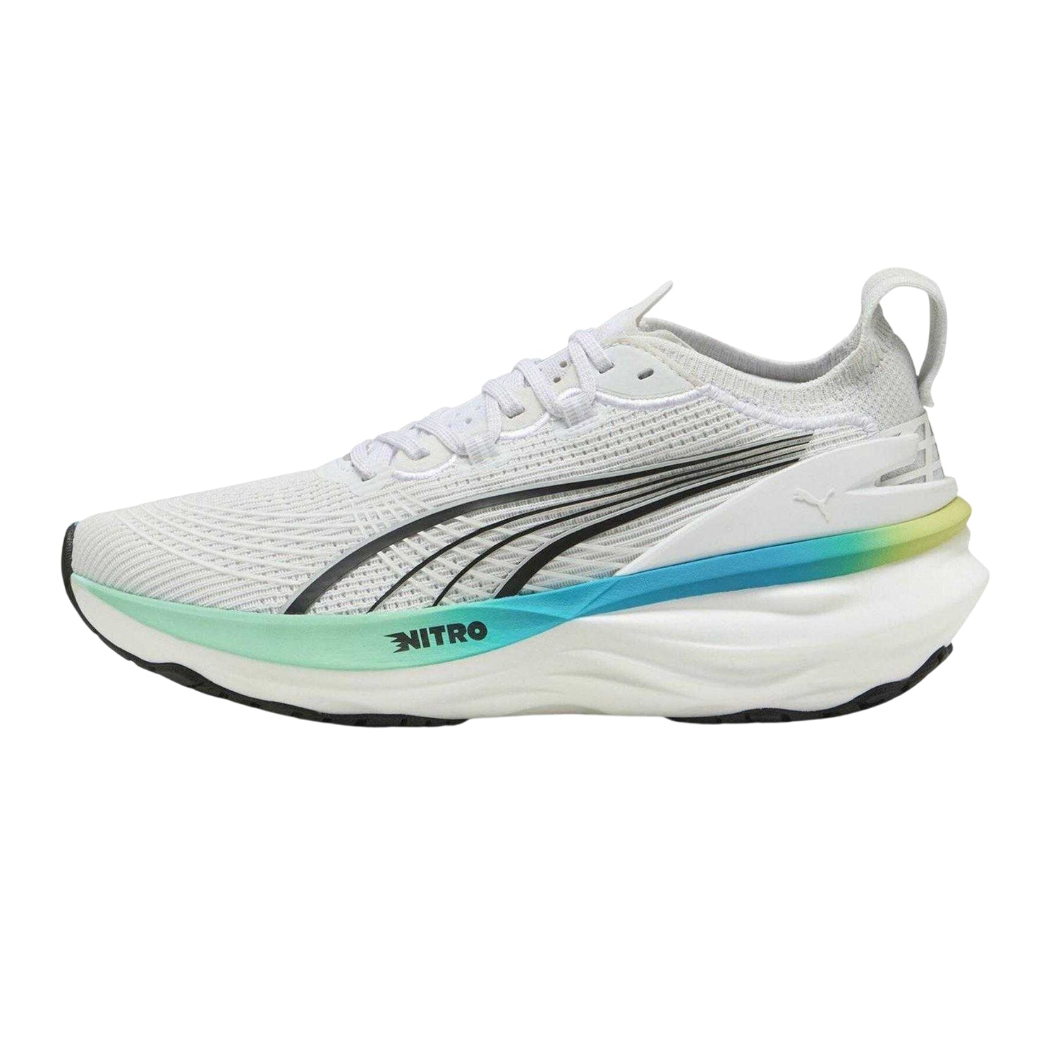 White - Back - Puma Womens-Ladies Foreverrun Nitro 2 Running Shoes