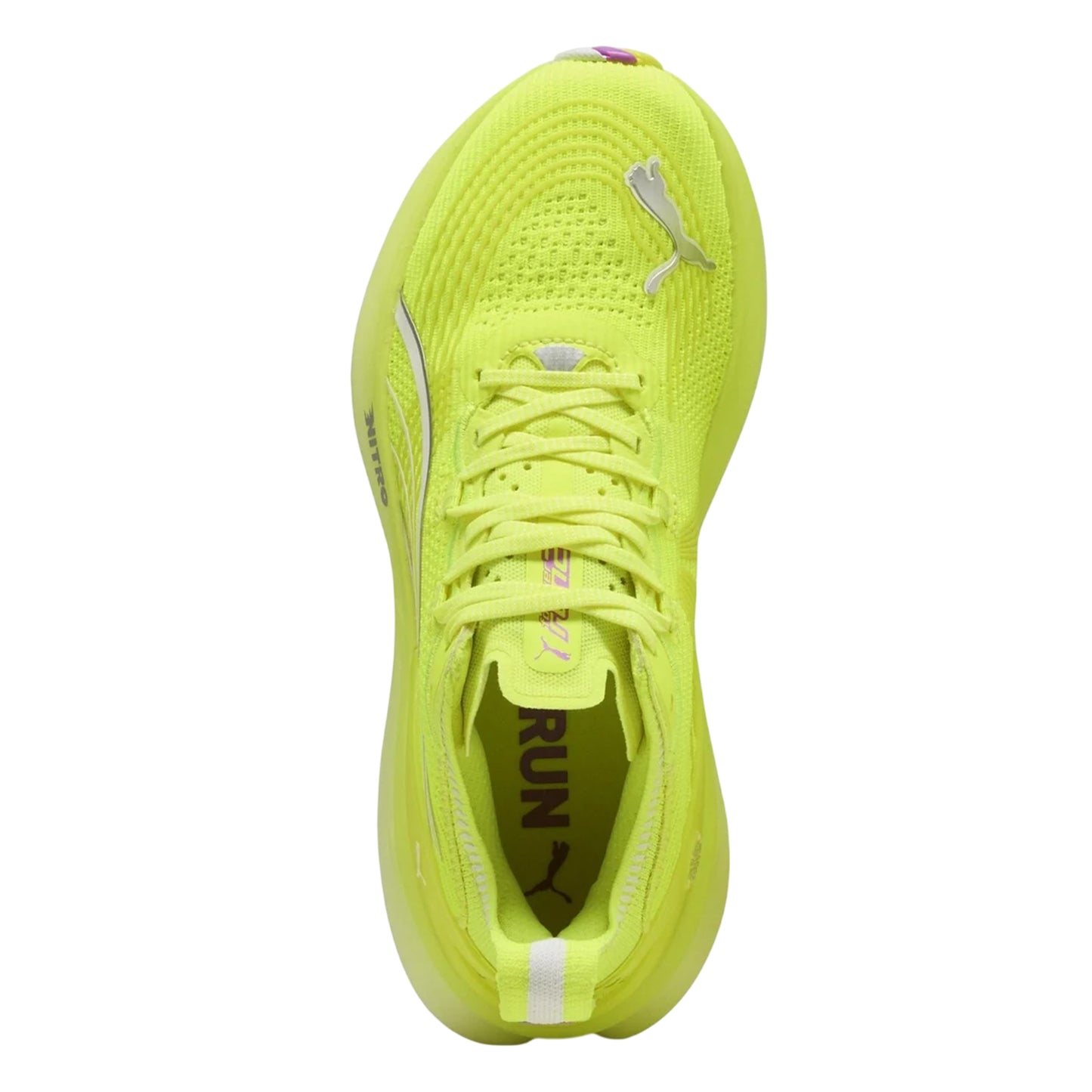 Yellow - Lifestyle - Puma Womens-Ladies Foreverrun Nitro 2 Running Shoes