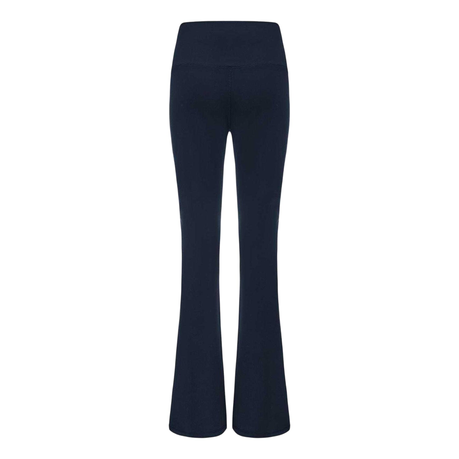 Blue - Back - LA Gear Womens-Ladies Crossover Flared Leggings