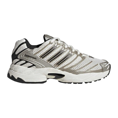 White-Black-Gold - Front - Adidas Childrens-Kids Adistar Running Trainers