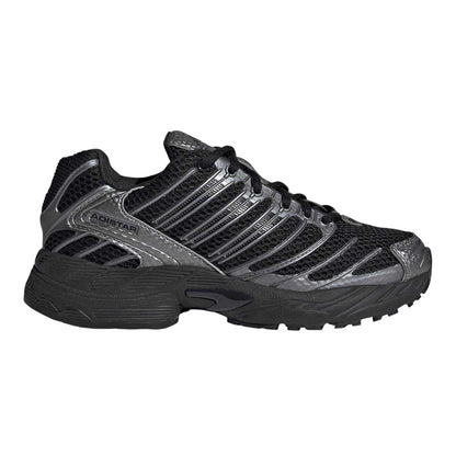 Black-Silver - Front - Adidas Childrens-Kids Adistar Running Trainers