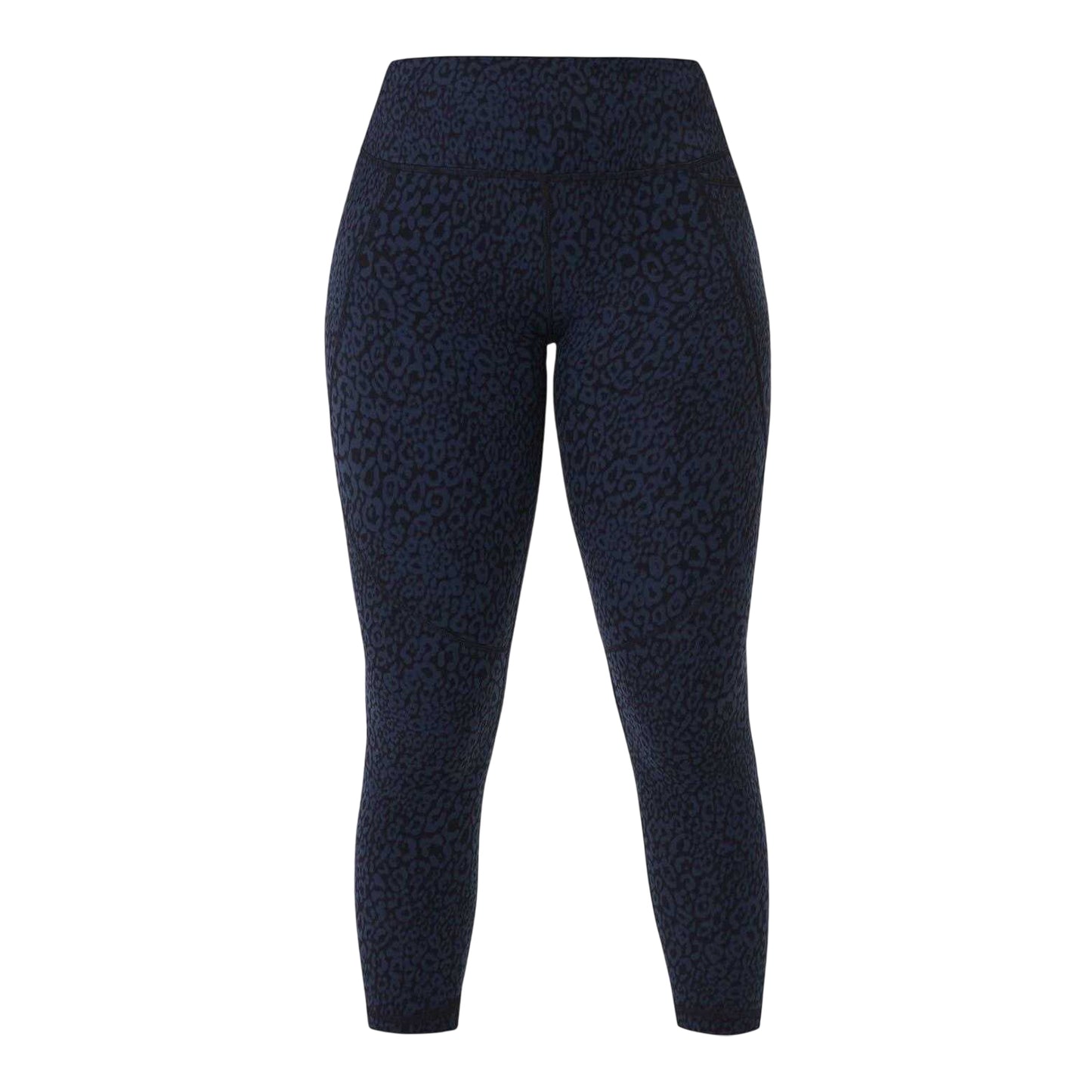 Blue - Front - Sweaty Betty Womens-Ladies Leopard Print Slim 7-8 Leggings