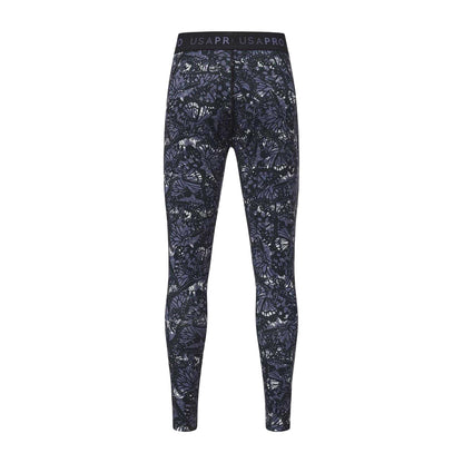 Black - Back - USA Pro Girls Pro Leggings