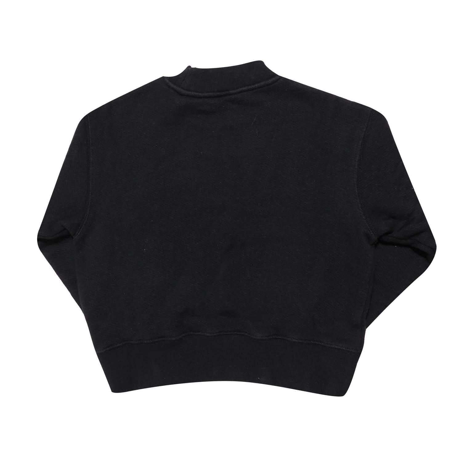 Black-White - Back - Palm Angels Childrens-Kids Over Logo Classic Sweatshirt