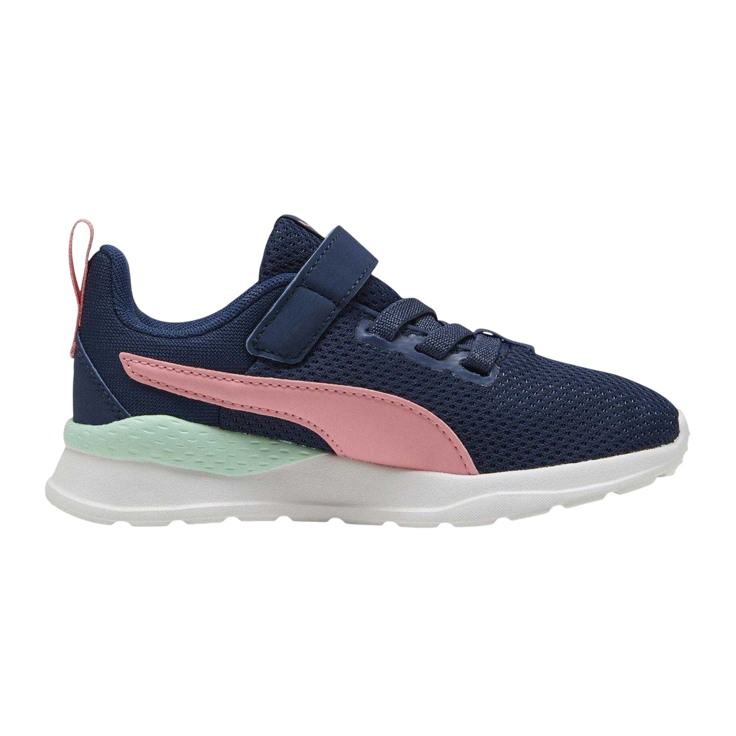 Persian Blue-Pink - Front - Puma Childrens-Kids Anzarun Lite Low Flat Trainers