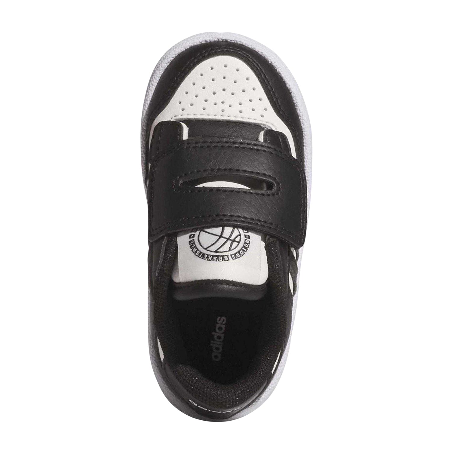 Core Black-Cloud White - Lifestyle - Adidas Childrens-Kids Rapid Court 3 Stripes Low Trainers