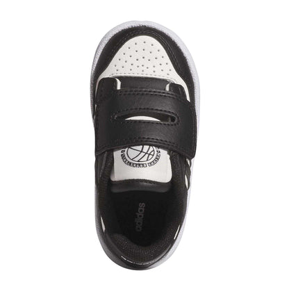 Core Black-Cloud White - Lifestyle - Adidas Childrens-Kids Rapid Court 3 Stripes Low Trainers