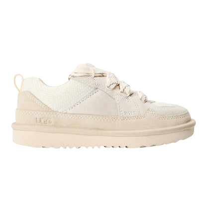 Jasmine - Front - UGG Childrens-Kids Lowmel Suede Low Platform Trainers