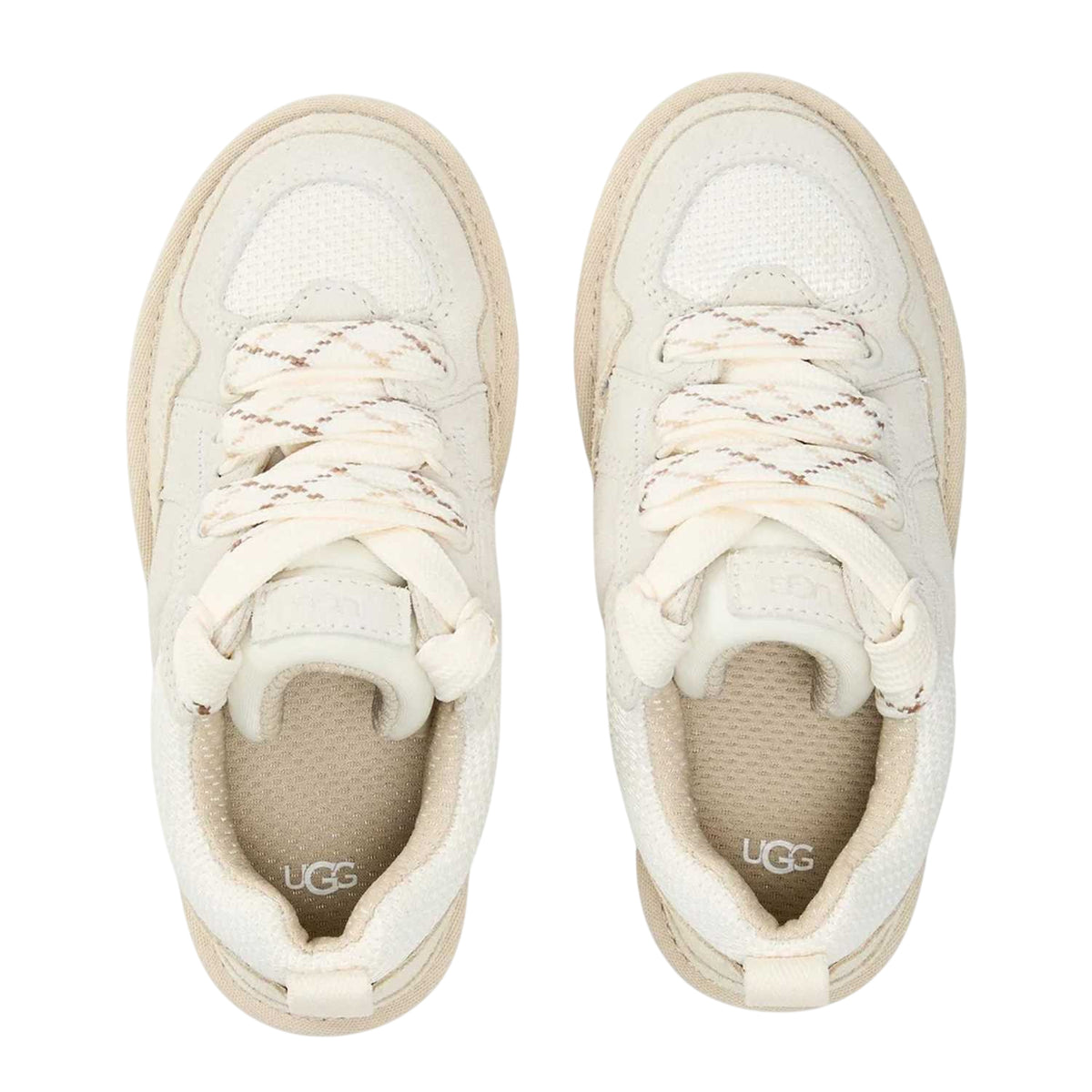 Jasmine - Side - UGG Childrens-Kids Lowmel Suede Low Platform Trainers