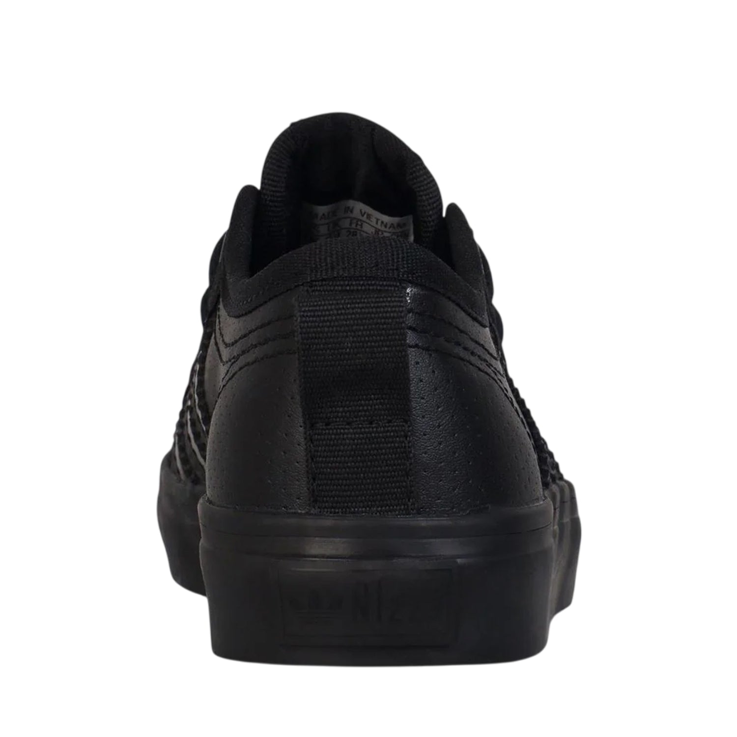 Core Black - Back - Adidas Childrens-Kids Nizza Trainers