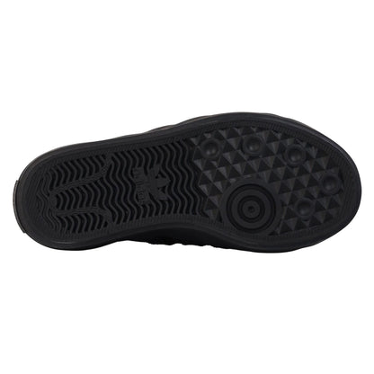 Core Black - Lifestyle - Adidas Childrens-Kids Nizza Trainers