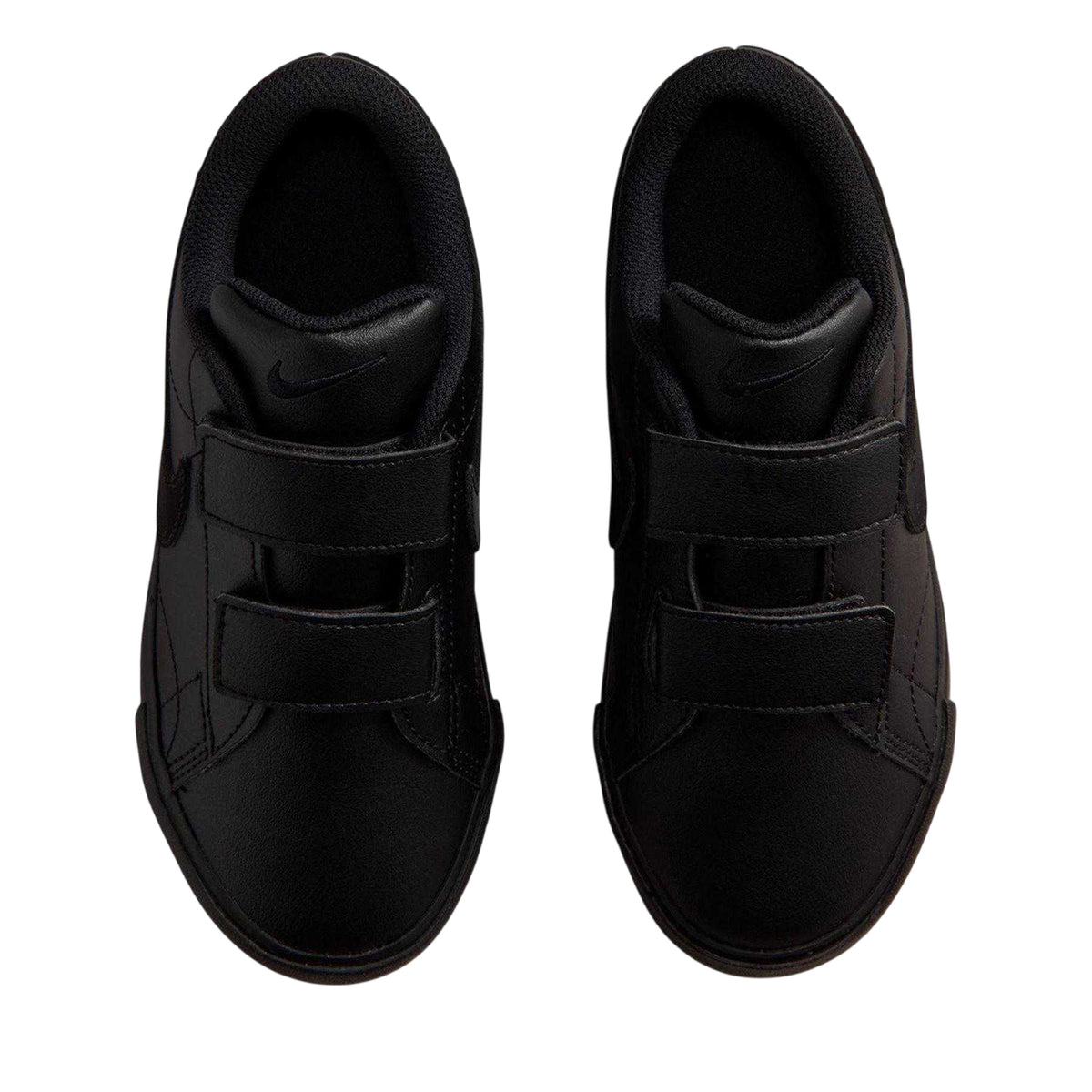 Black - Lifestyle - Nike Childrens-Kids Court Legacy Low Cut Flat Trainers