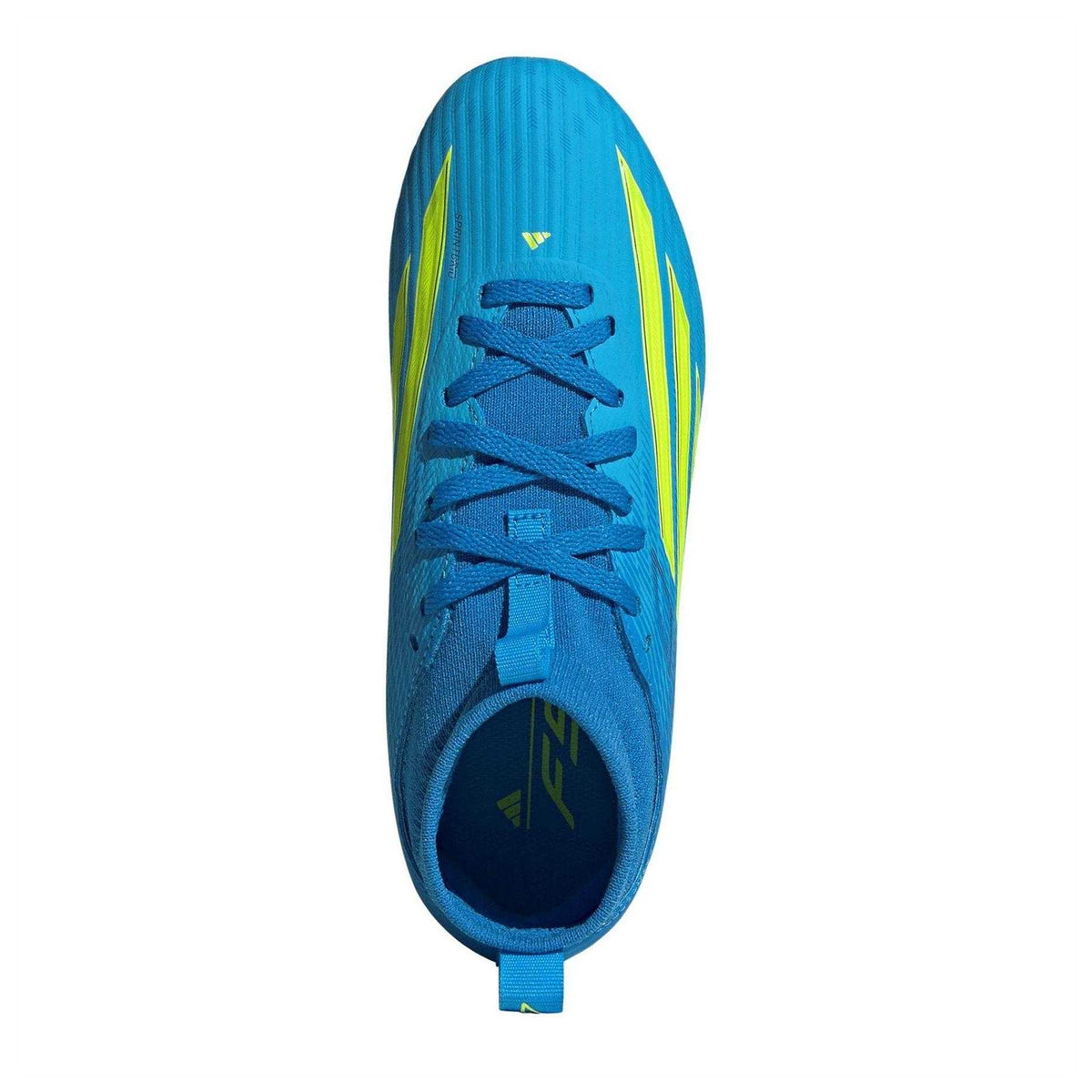 Blue-Yellow - Lifestyle - Adidas Childrens-Kids F50 League Multi Ground Football Boots