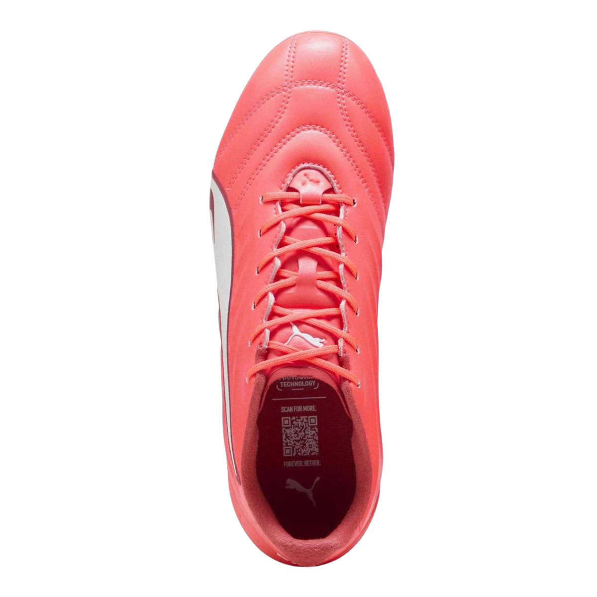 Glowing Red - Lifestyle - Puma Womens-Ladies King Pro Firm Ground Football Boots
