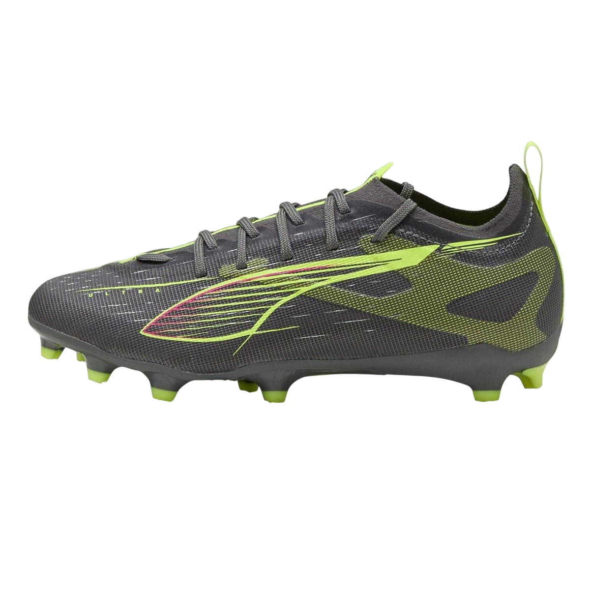 Silver - Back - Puma Childrens-Kids Ultra Pro Firm Ground Football Boots
