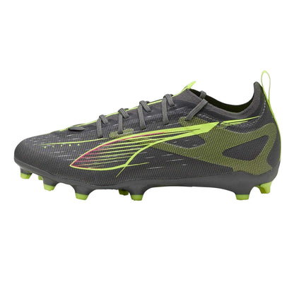 Silver - Back - Puma Childrens-Kids Ultra Pro Firm Ground Football Boots