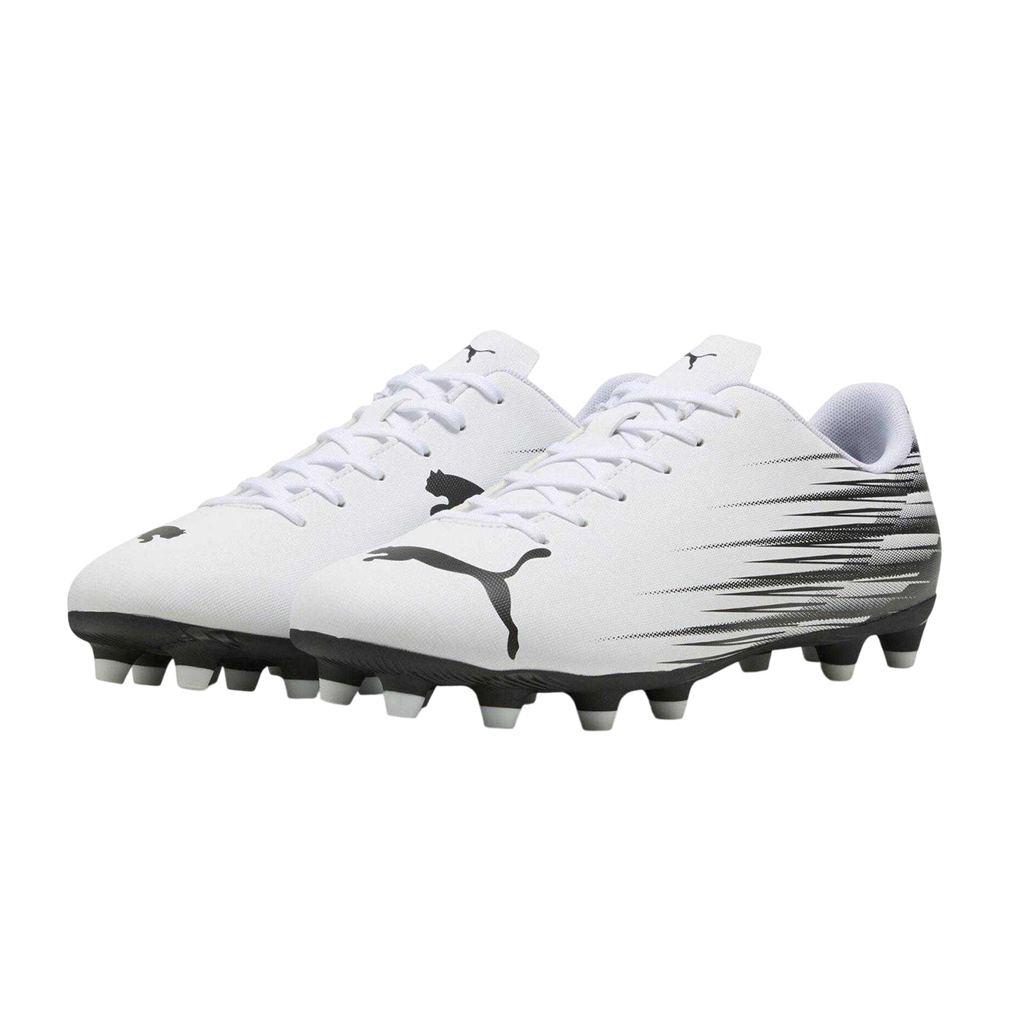 Puma White - Side - Puma Mens Attacanto II FG-AG Football Boots