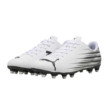Puma White - Side - Puma Mens Attacanto II FG-AG Football Boots