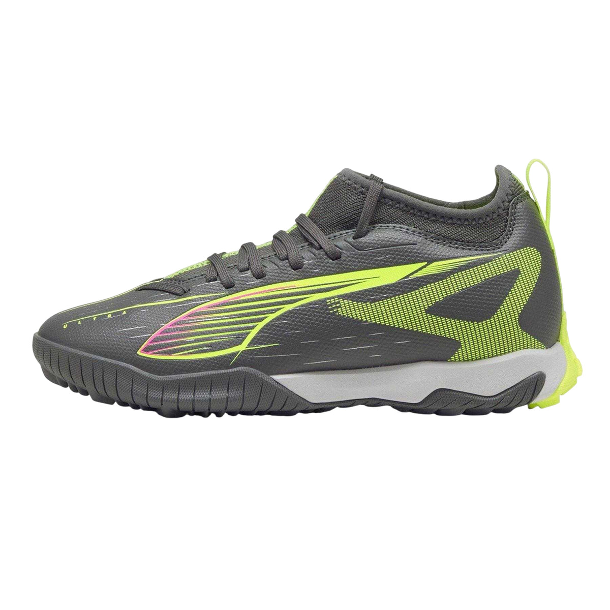 Silver - Back - Puma Childrens-Kids Ultra 5 Match Astro Turf Trainers