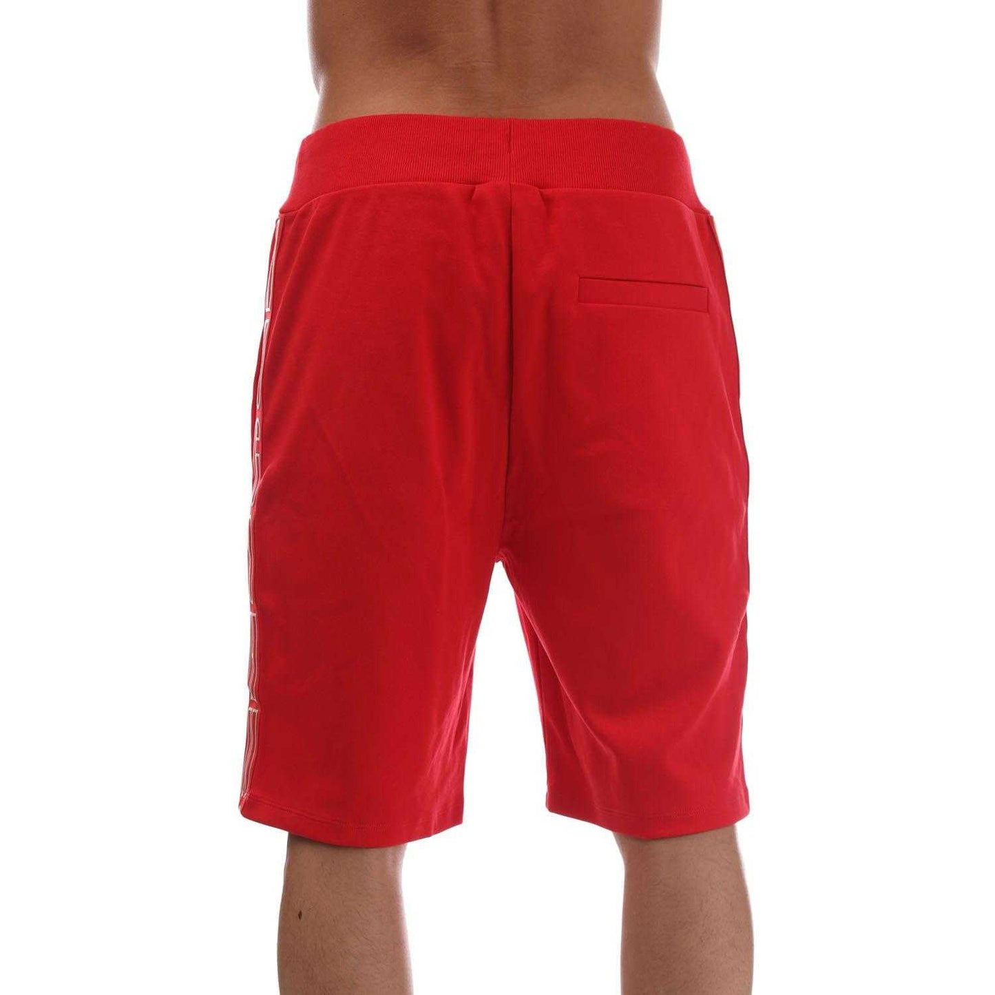 Pink - Back - Hugo Mens Degersho203 Shorts