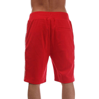 Pink - Back - Hugo Mens Degersho203 Shorts