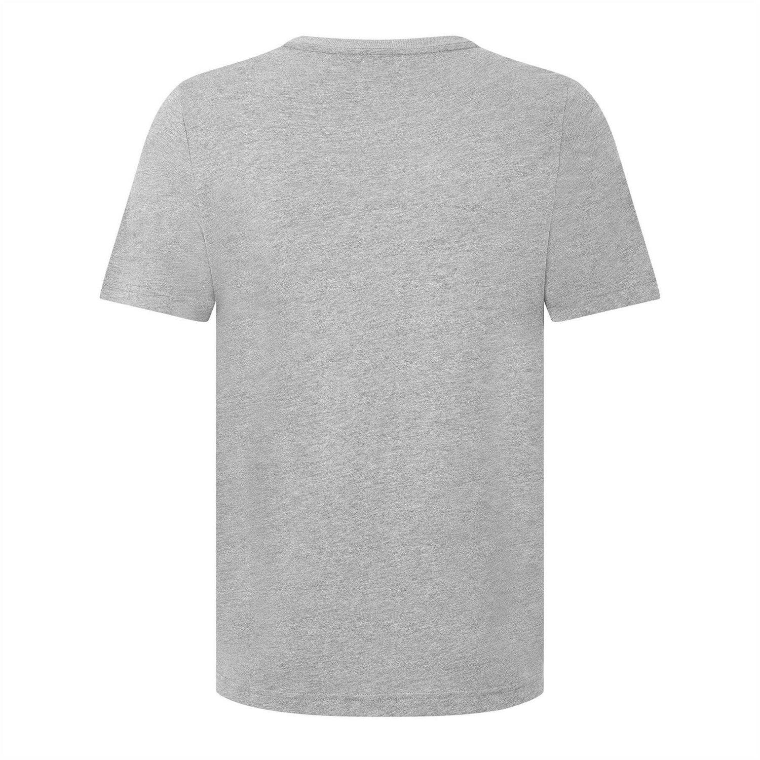 Grey Heather - Back - Puma Mens Blank Base T-Shirt