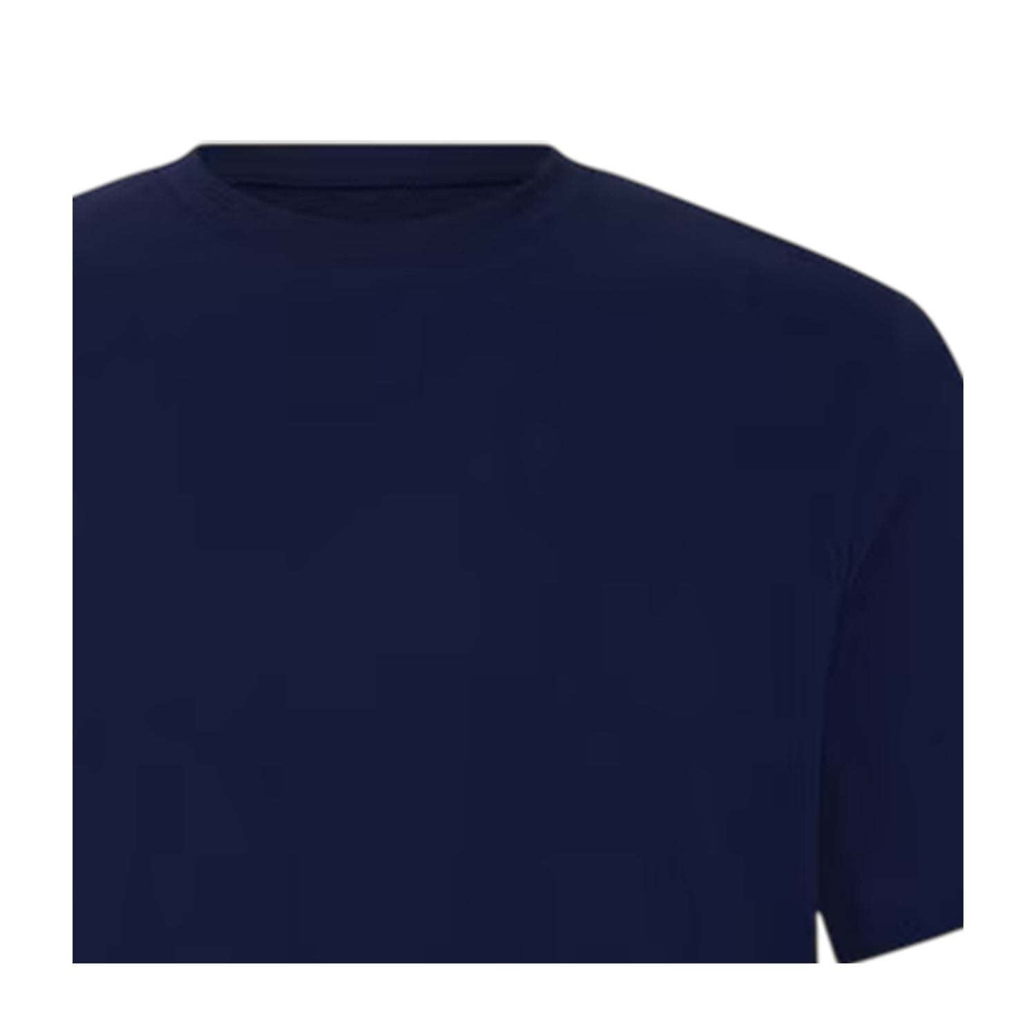 Navy - Side - Puma Mens Blank Base T-Shirt